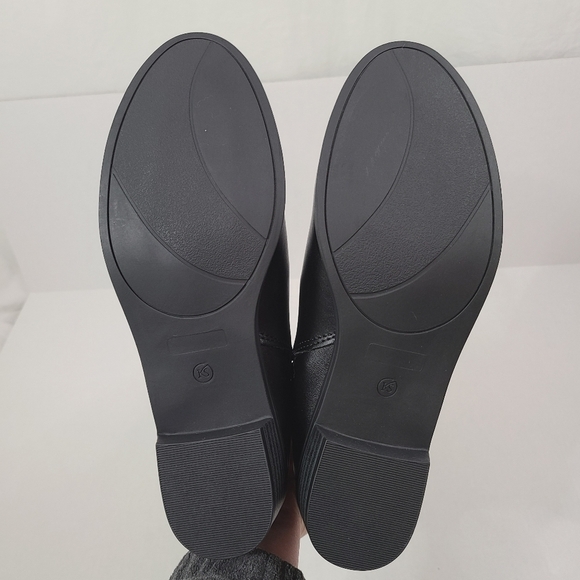 NIB Karen Scott Deliee2 Wide-Calf Riding Boots Black/ Cognac Size 9W - Picture 7 of 8